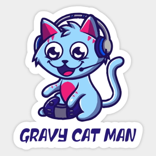 Gravycatman Sticker